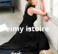 eimy istoire バックレースアップアシメワンピース M
