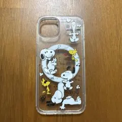 スヌーピー iPhone用クリアケース