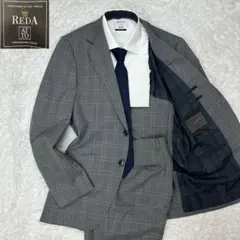 グローバルスタイル　セットアップ　ウィンドペン　REDA生地　グレー　M相当