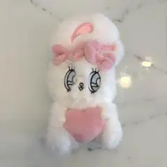 エスターバニー マスコット キーホルダー ぬいぐるみ クリームバニー 白