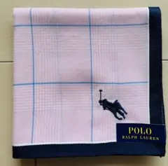 ポロラルフローレンハンカチ