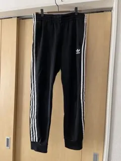 adidas トラックパンツ ブラック