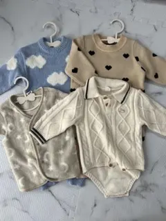ベビー服まとめ売り 4点セット 70cm~ バースデイ、ZARA など