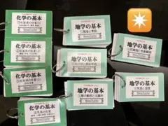 化学の基本　地学の基本　フルカードセット　中学受験　mama teacherのサムネイル