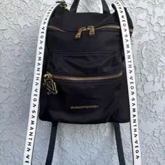 [美品]サマンサベガ 2WAY ロゴショルダー　リュック