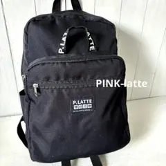 PINK latte ピンクラテ 黒 ブラック リュックのサムネイル