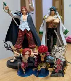 ワンピース フィギュア シャンクス　アラマキ　緑牛　2体セット ワンピース フィギュア シャンクス アラマキ 緑牛 2体セット - メルカリ