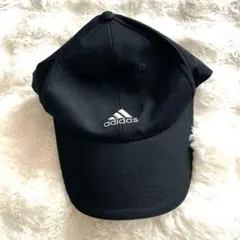 【美品】adidas キャップ ブラックのサムネイル