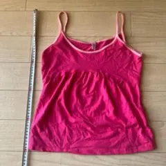 【Y2K】ピンク キャミソール フェアリー ガーリー 00s ストリート