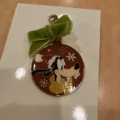 東京ディズニーランド　クリスマスチャーム　グーフィー