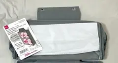 DAISO ぬいぐるみ収納ポケット 2段 グレー　1個