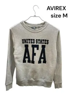 AVIREX UNITED STATES AFA スウェット M