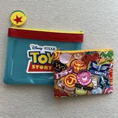 東京ディズニーリゾート限定　ピクサー　トイストーリー　ポーチ　2点セット