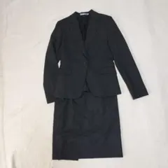 美品✨️LES MUESレミュー ウォッシャブル スカートスーツ ストライプSS