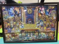 ディズニー・ジグソーパズル完成品.木製フレーム - メルカリ