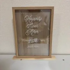 【ハンドメイド】サンドセレモニー　フレーム　説明文　セット