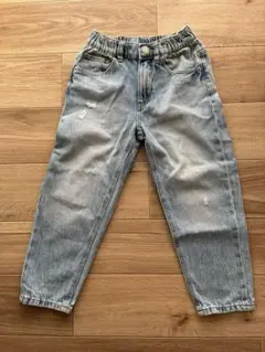 ZARA ダメージ加工 ロングパンツ 5-6歳 116cm ジーンズ ザラ