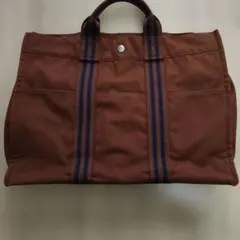 HERMES エルメス フールトゥ トートバッグ ブラウン
