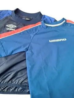 アンブロ 120-130 サッカーフットサル ピステ長袖防風 ウインドブレーカー