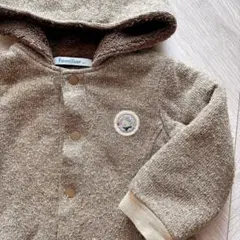 【美品】familiar ファミリア　ブラウン　ジャケット アウター 80 ボア