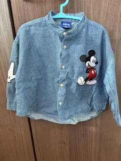 Disney ミッキーマウス デニムシャツ 100cm