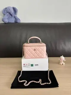 CHANEL ピンク ショルダーバッグ