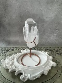 コロンビアレムリアン　ポイント　プチクラスター　ほんのりピンク