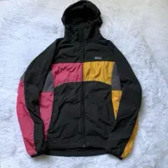 マナスタッシュ　カラーブロック ナイロン　ジャケット 【収納袋付き】