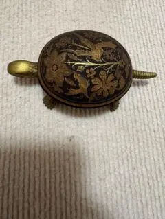 亀型ゼンマイ仕掛け呼び鈴 BOJベルの置物 - メルカリ