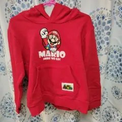 (最終価格・120cm)スーパーマリオ パーカー マリオ なりきり パーカー 赤