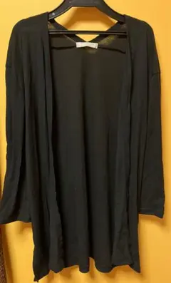 秋カーディガン 黒色 カーディガン おしゃれ 上品