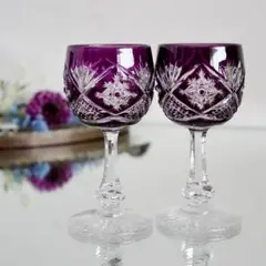 Baccarat バカラ ブラッククリスタル アンパルフェワイングラス セット 