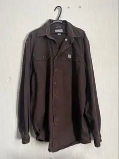 カーハート L 長袖 ボタンダウン ワークシャツ