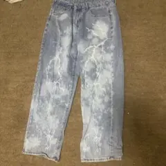限定値下げ中】パープル ダメージジーンズ DADA LEX US mnml - メルカリ