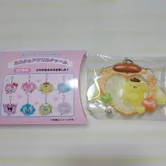 サンリオキャラクターズ　カスタムアクリルチャーム　ポムポムプリン