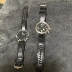 腕時計3本セット GRANDEUR CASIO FOSSIL - メルカリ
