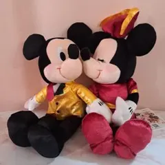 ミッキー　ミニー　ぬいぐるみ