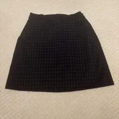 Heather チェック柄タイトスカート