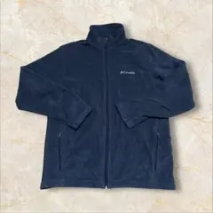 K*y様 00s コロンビア フリースジャケット US 厚手ジップ 刺繍ロゴ L