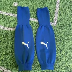 Puma サッカーソックス カーフ 青