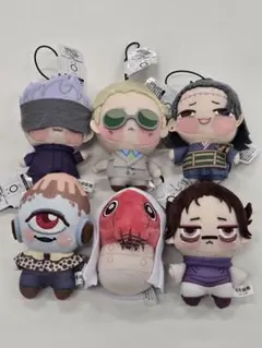 呪術廻戦　ちょぴぬいぷち全6種　五条悟 夏油傑 七海建人　漏瑚　陀艮　脹相