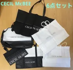 CECIL McBEE ショップバック　おまとめ　6点セットのサムネイル