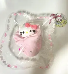 サンリオ おくるみ ハローキティ風 海外スクイーズ ベビーピンク