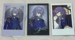 星導ショウ　2周年　チェキ風カード　3種類　箔押し　まとめ売り　にじさんじ