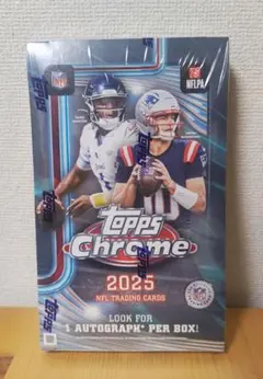 Topps Chrome Football 2025 バリュー 未開封 NFL - メルカリ