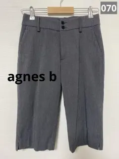 070 【美品】agnes b ハーフパンツ