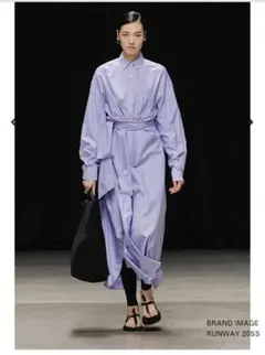 りか　新品・未使用品　HYKE バルーンスリーブ ロングワンピース ブルー 2025年最新】HYKE カラー：ブルー系 その他の人気アイテム - メルカリ