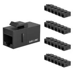 iwillink RJ45 Cat6 キーストーンカプラー 25個パック