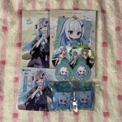 極楽湯 にじさんじ　リゼ・ヘルエスタ コースター　ポストカード　アクキー