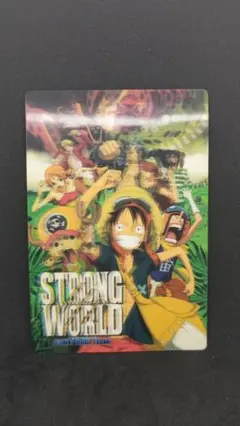 ONE PIECE FILM STRONG WORLD 　ポストカード　非売品